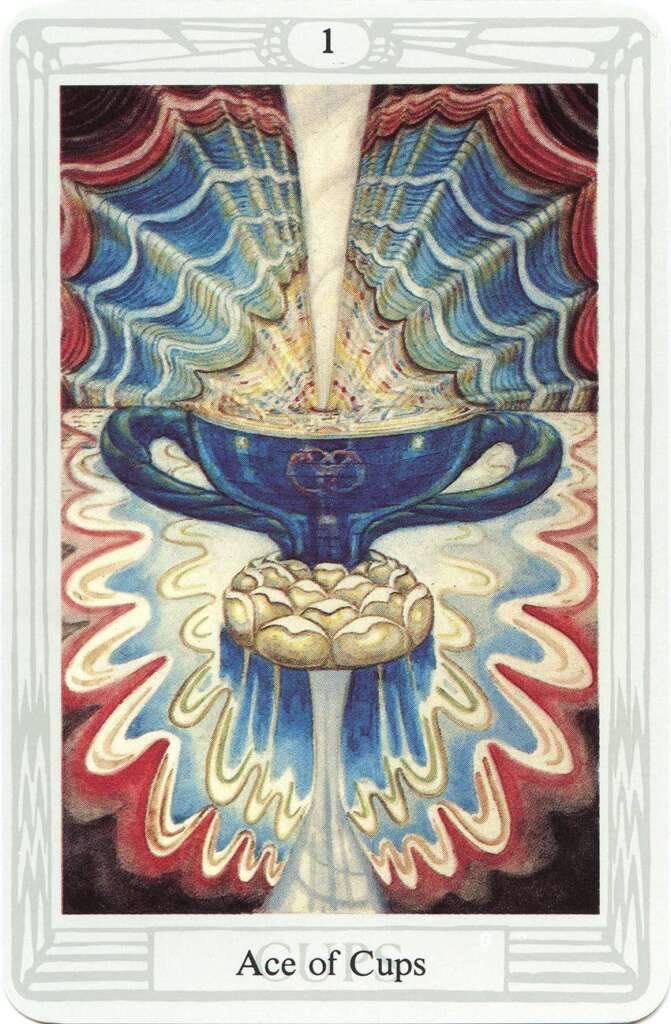 Tarot - The Ace of Cups - Crowley / Frieda-Harris